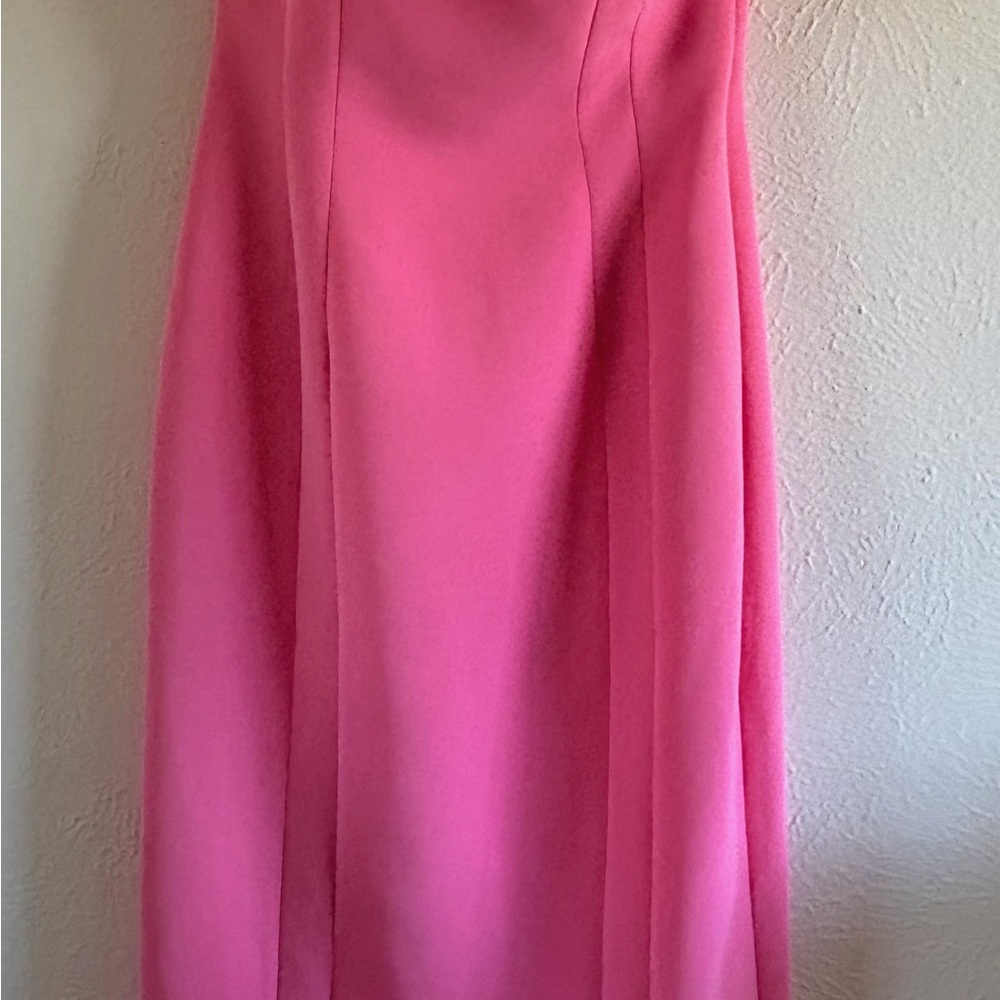 A.L.C. Elizabeth strapless cady midi dress